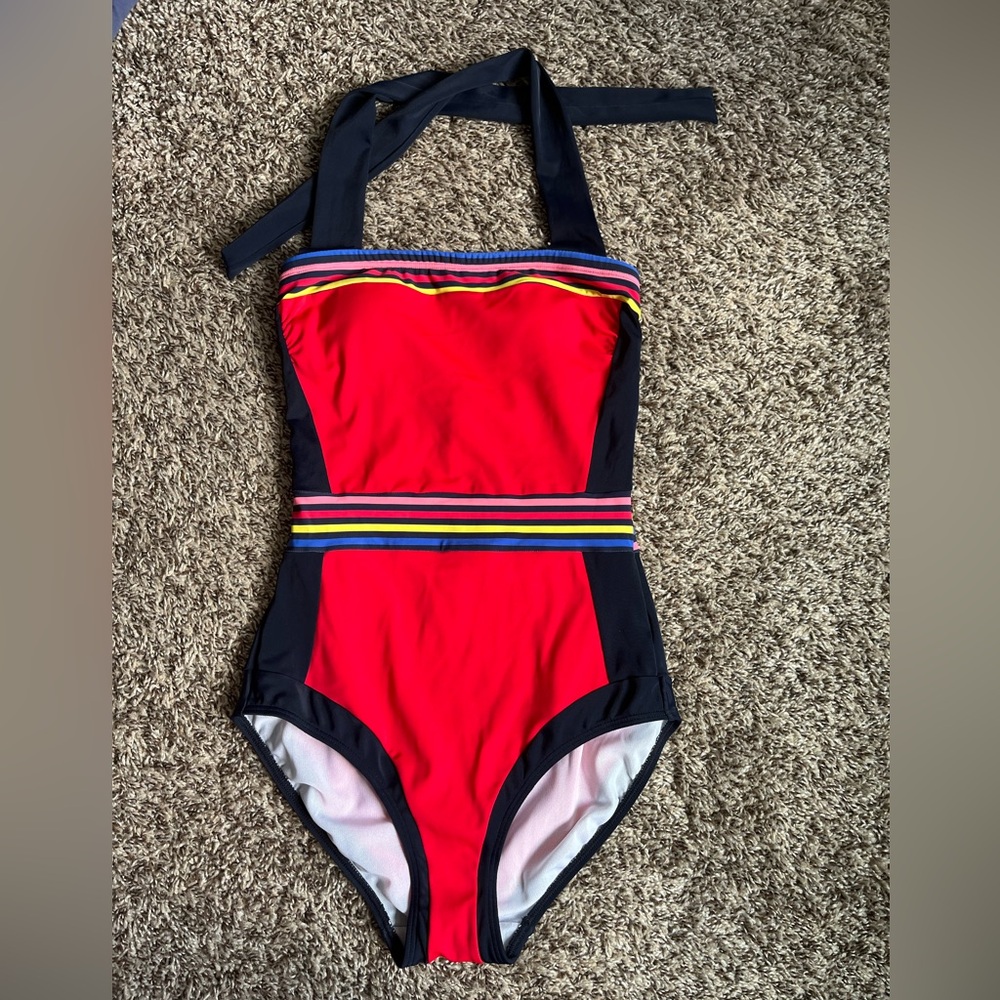 BODEN Santorini Halterneck Swimsuit